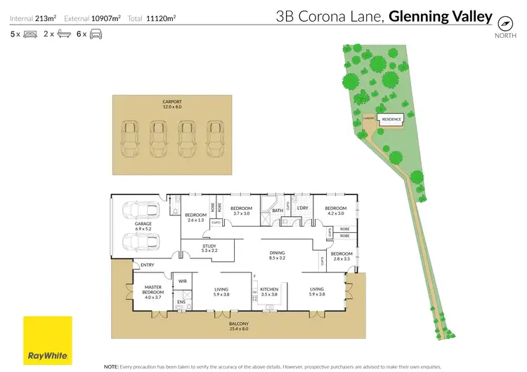 Floorplan of Homely rural property listing, 3B Corona Lane, Glenning Valley NSW 2261