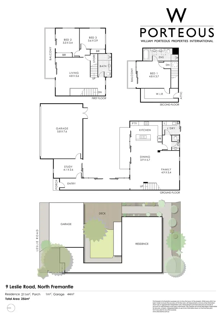 Floorplan of Homely house listing, 9 Leslie Road, North Fremantle WA 6159