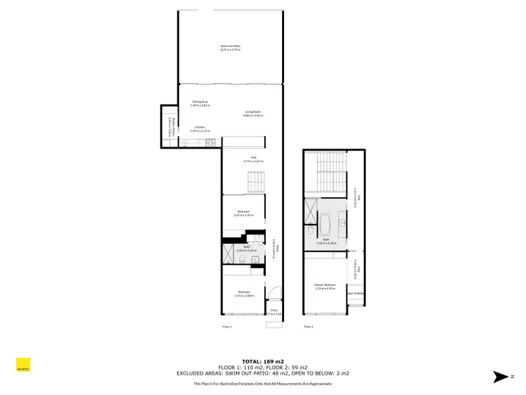 Floorplan of Homely apartment listing, 49/19-37 St Crispins Ave (Pool Resort), Port Douglas QLD 4877