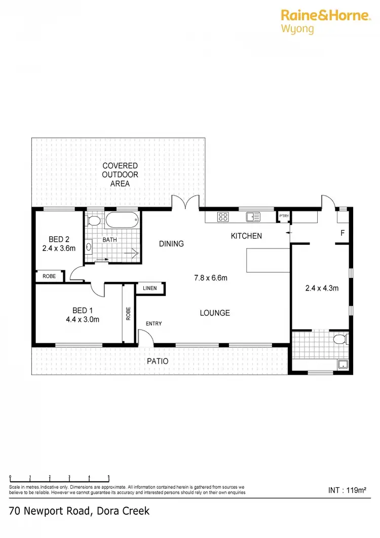 Floorplan of Homely house listing, 70 Newport Road, Dora Creek NSW 2264