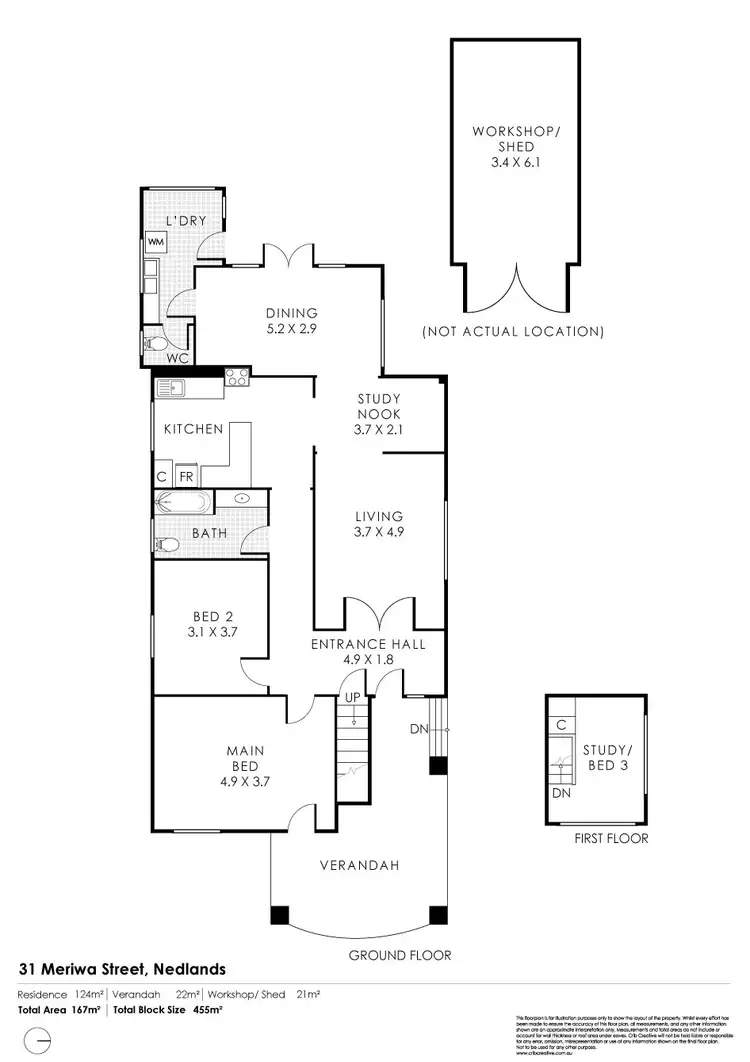 Floorplan of Homely house listing, 31 Meriwa Street, Nedlands WA 6009
