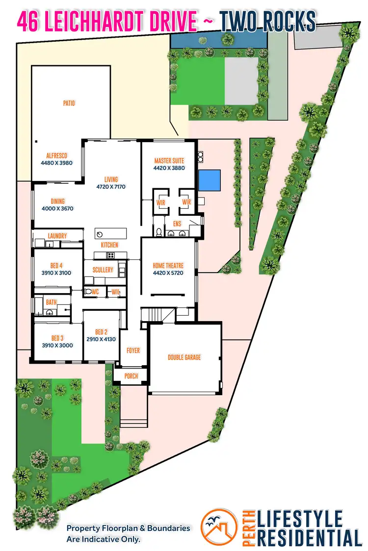 Floorplan of Homely house listing, 46 Leichhardt Drive, Two Rocks WA 6037