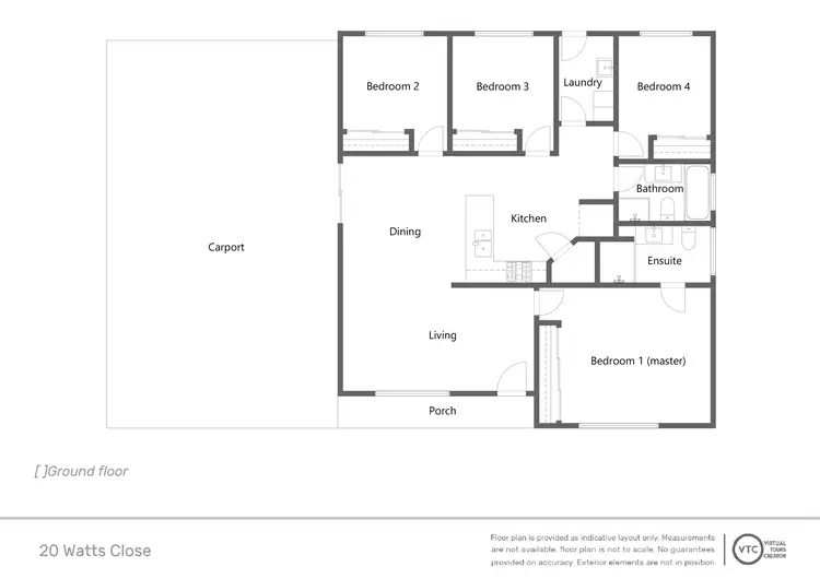 Floorplan of Homely house listing, 20 Watts Close, Boulder WA 6432