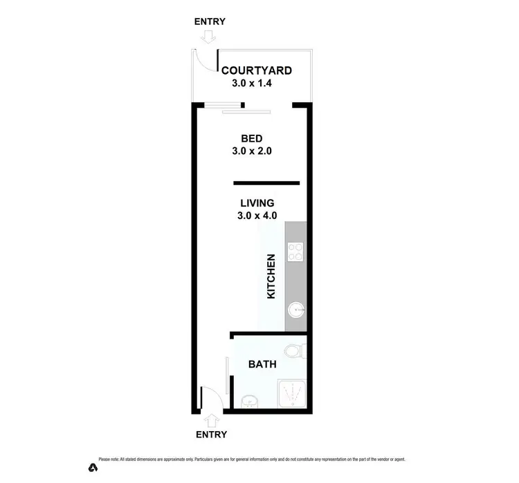Floorplan of Homely apartment listing, 19/29-35 Lynch  Street, Hawthorn VIC 3122