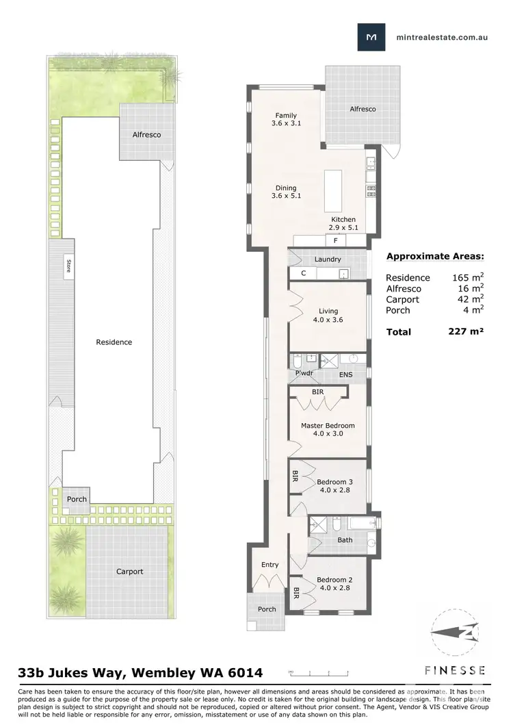 Floorplan of Homely house listing, 33B Jukes Way, Wembley WA 6014