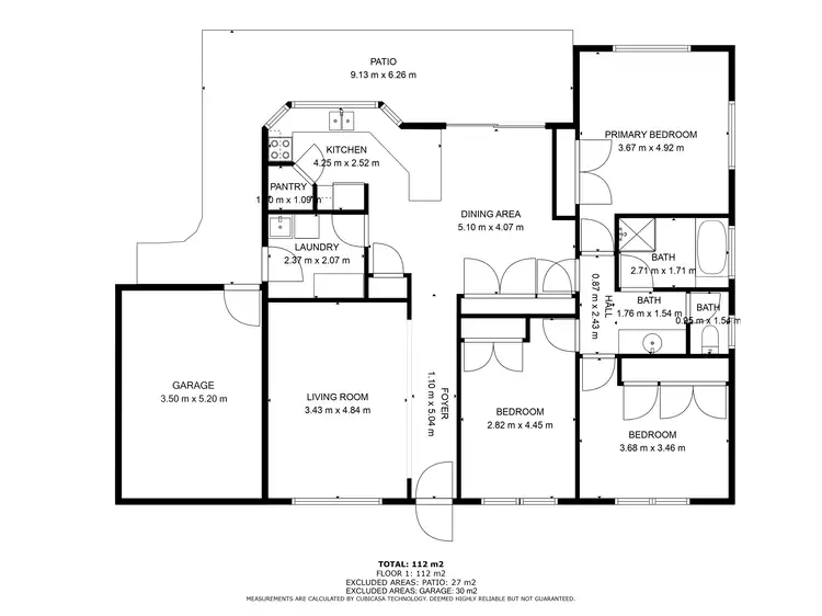 Floorplan of Homely house listing, 6 Regents Court, Upper Caboolture QLD 4510