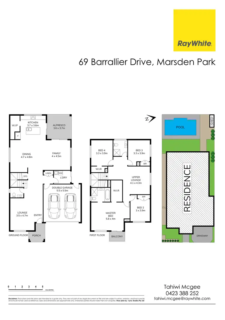 Floorplan of Homely house listing, 69 Barrallier Drive, Marsden Park NSW 2765