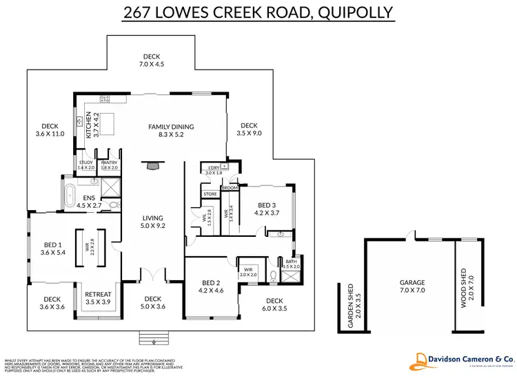 Floorplan of Homely rural property listing, 267 Lowes Creek Road, Quirindi NSW 2343