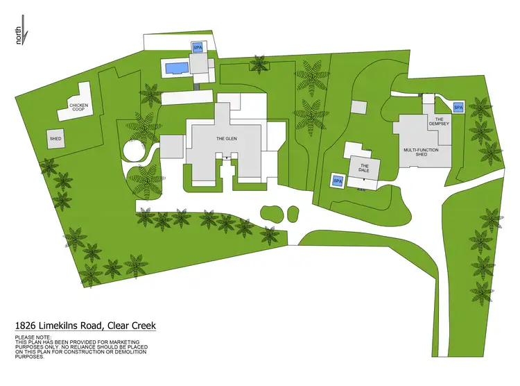 Floorplan of Homely rural property listing, 1826 Limekilns Road, Clear Creek NSW 2795