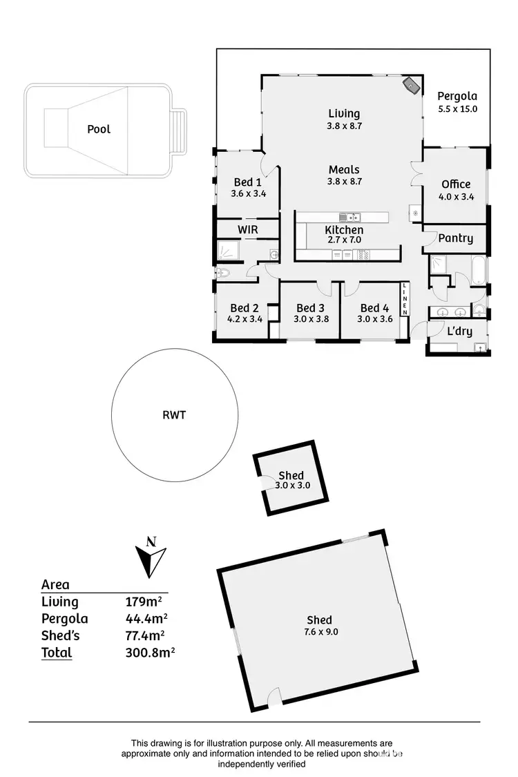 Floorplan of Homely house listing, 236A McHarg Creek Road, Mcharg Creek SA 5157
