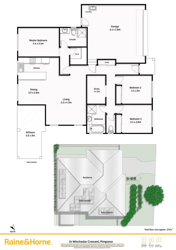 Floorplan of Homely house listing, 14 Winchester Crescent, Pimpama QLD 4209