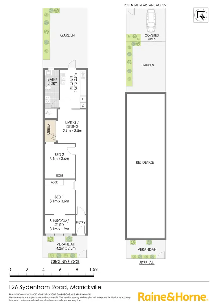 Floorplan of Homely house listing, 126 Sydenham Road, Marrickville NSW 2204