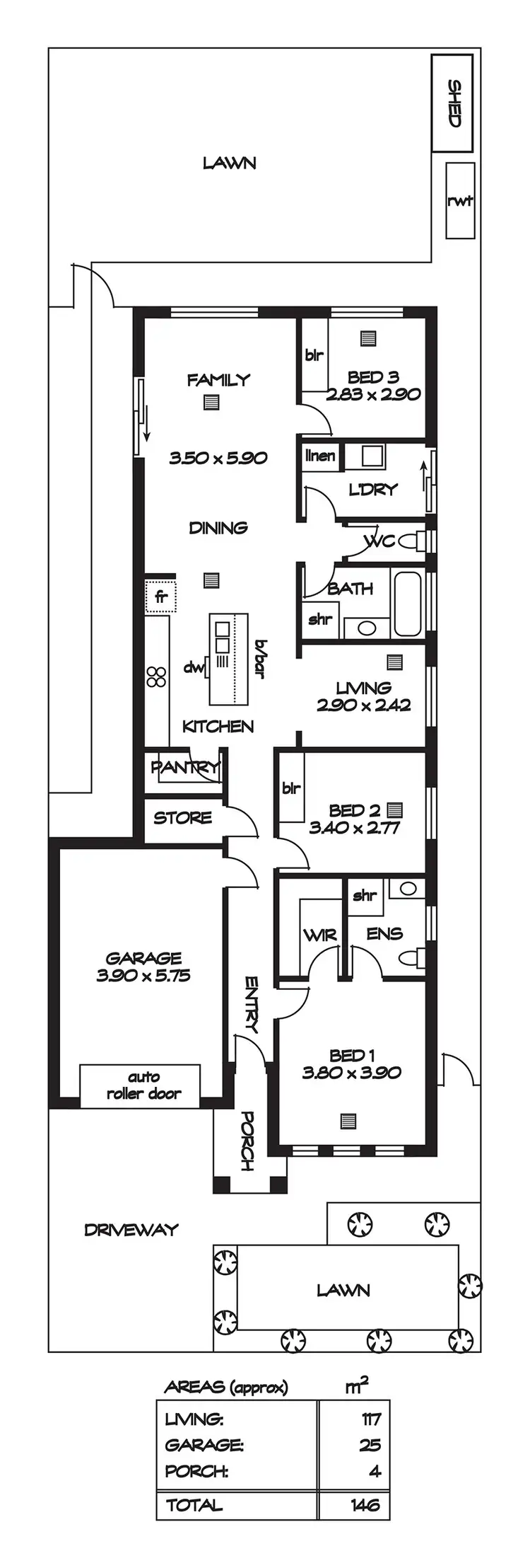 Floorplan of Homely house listing, 60A Whitington Road, Davoren Park SA 5113
