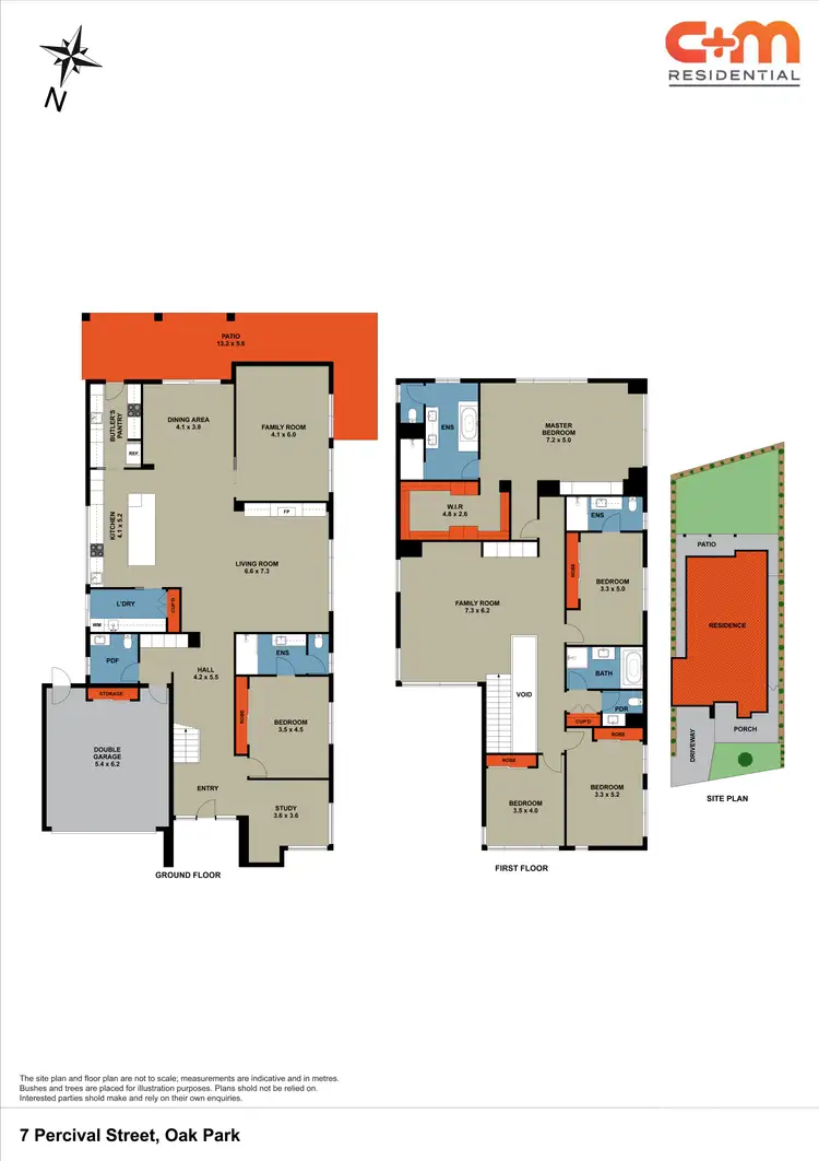 Floorplan of Homely house listing, 7 Percival Street, Oak Park VIC 3046
