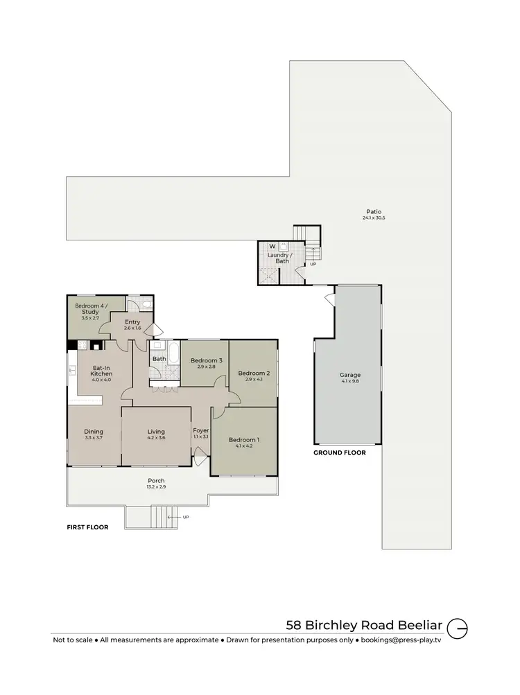Floorplan of Homely house listing, 58 Birchley Road, Beeliar WA 6164