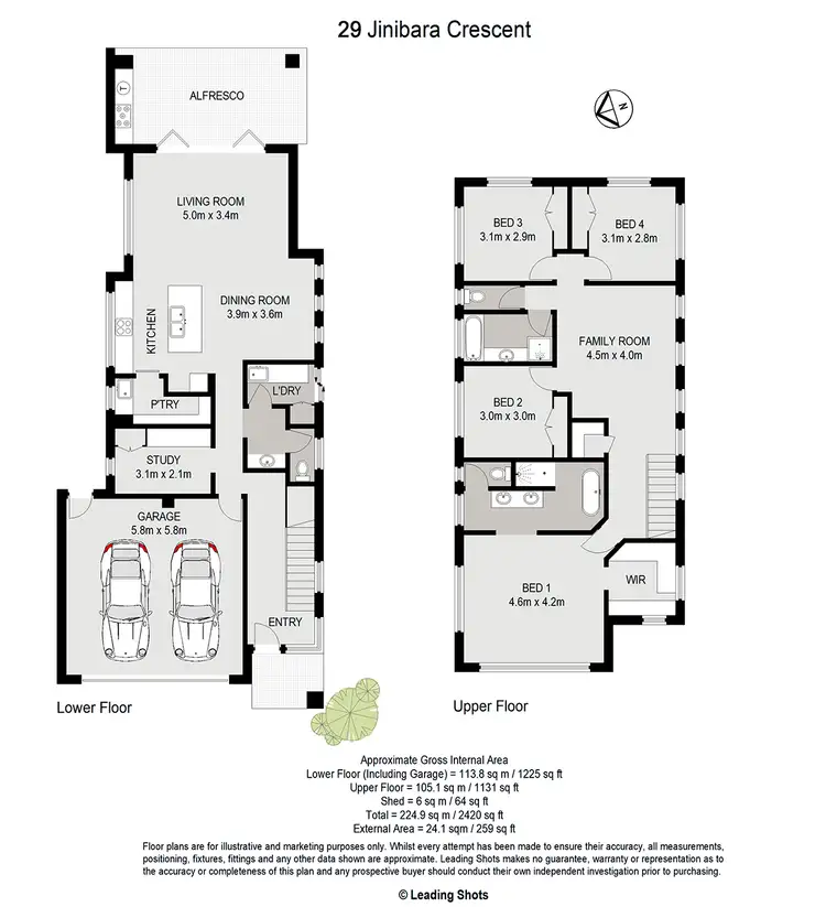 Floorplan of Homely house listing, 29 Jinibara Crescent, Narangba QLD 4504