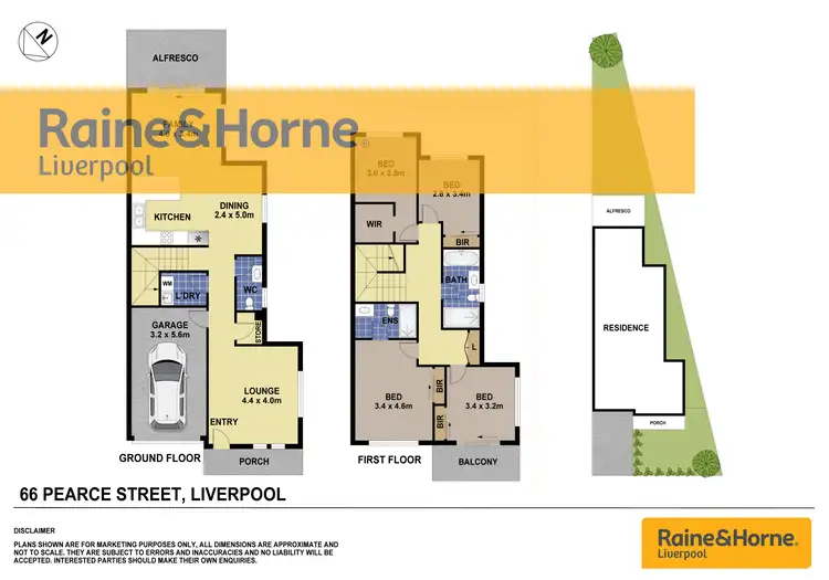 Floorplan of Homely house listing, 66 Pearce Street, Liverpool NSW 2170