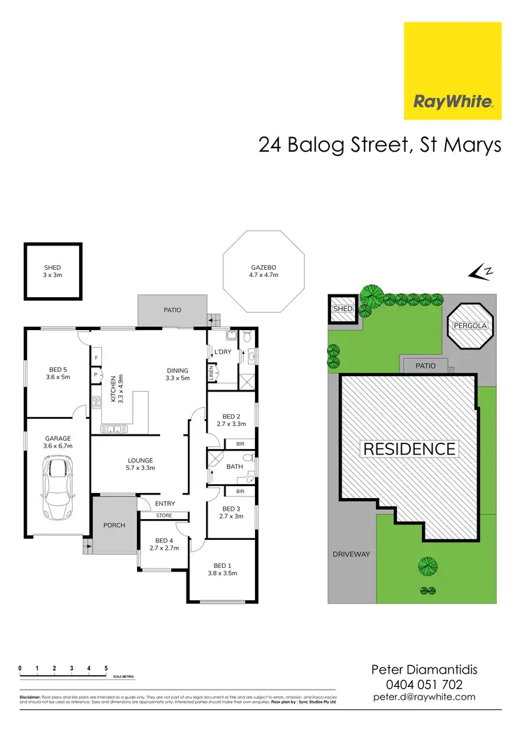 Floorplan of Homely house listing, 24 Balog Street, St Marys NSW 2760