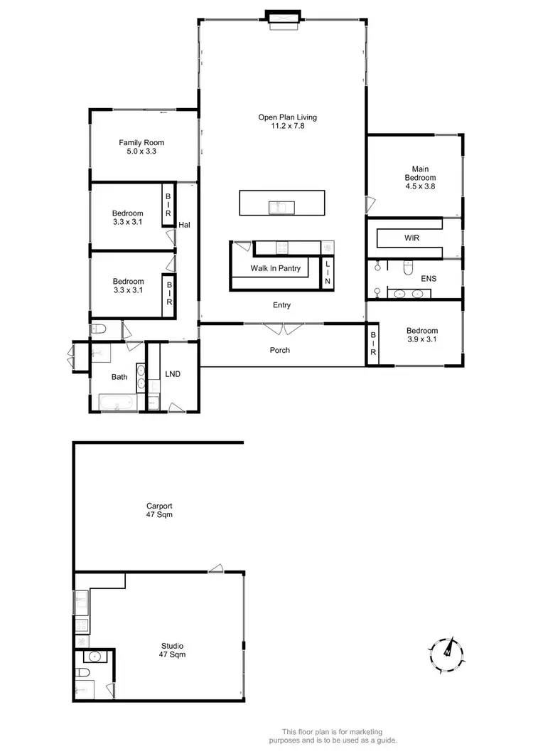 Floorplan of Homely house listing, 61 Bull Oak Way, Grove TAS 7109