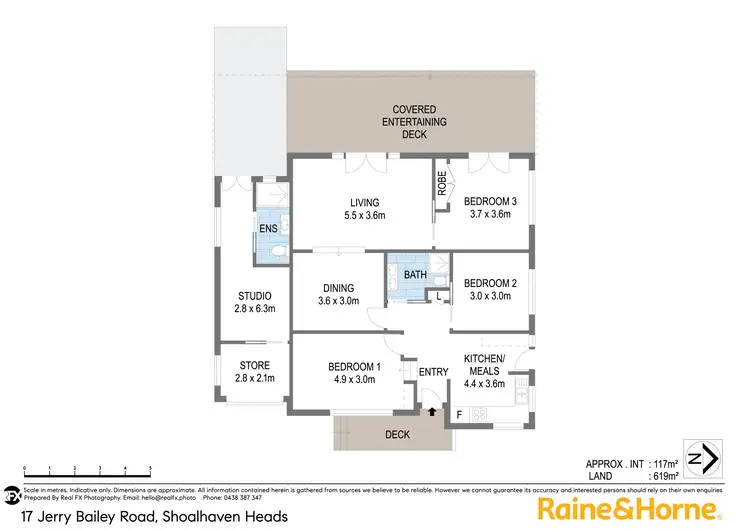 Floorplan of Homely house listing, 17 Jerry Bailey Road, Shoalhaven Heads NSW 2535