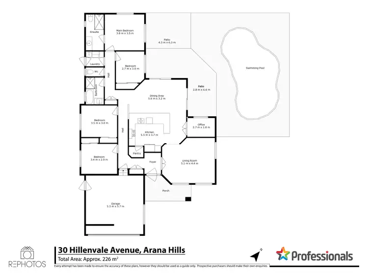 Floorplan of Homely house listing, 30 Hillenvale Avenue, Arana Hills QLD 4054