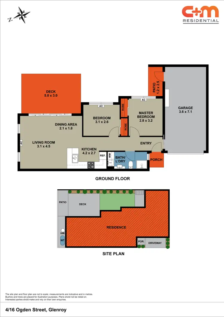 Floorplan of Homely unit listing, 4/16 Ogden Street, Glenroy VIC 3046