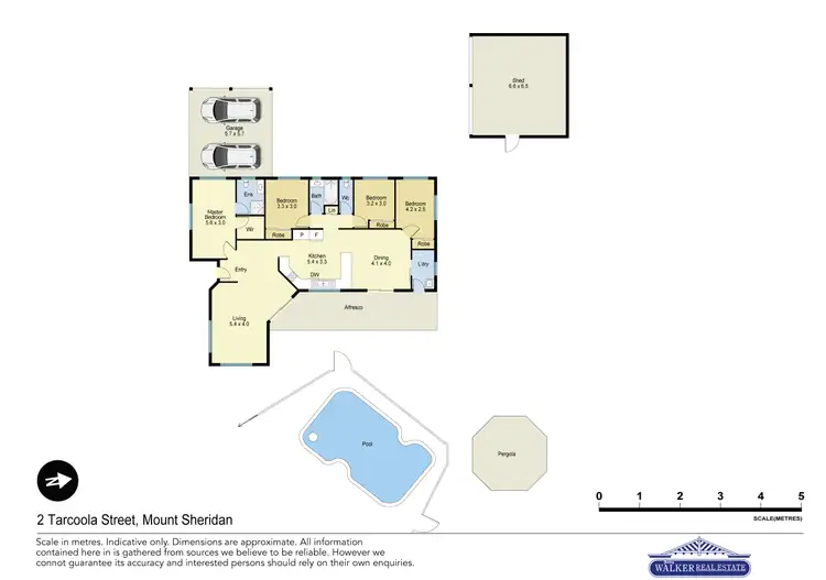 Floorplan of Homely house listing, 2 Tarcoola Street, Mount Sheridan QLD 4868