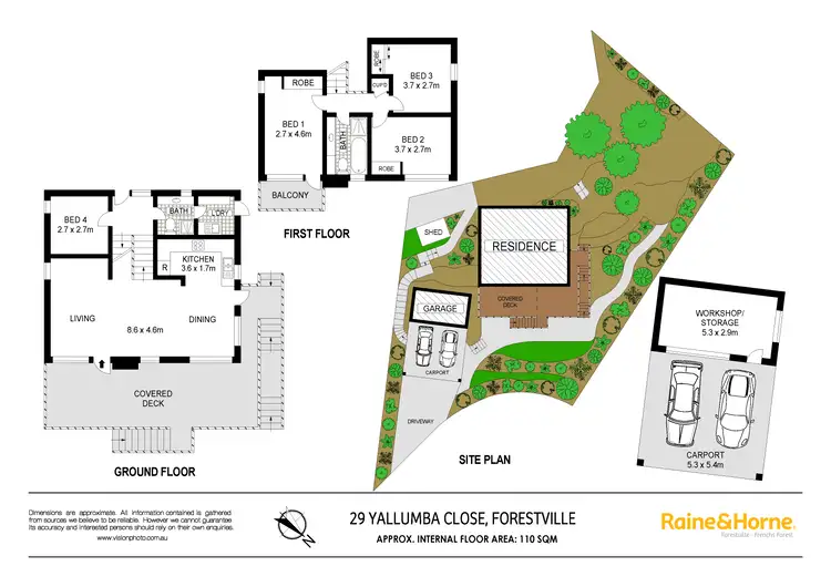 Floorplan of Homely house listing, 29 Yallumba Close, Forestville NSW 2087
