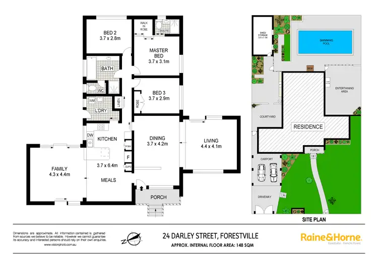 Floorplan of Homely house listing, 24 Darley Street, Forestville NSW 2087