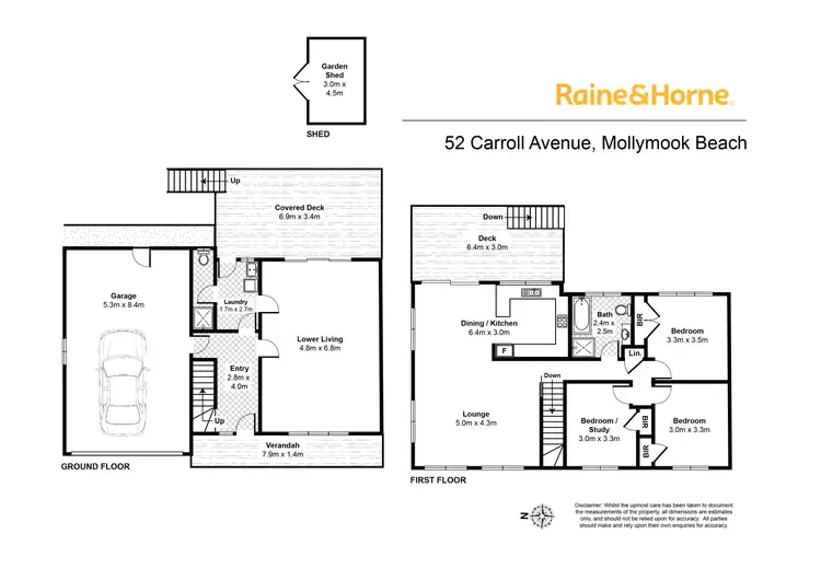 Floorplan of Homely house listing, 52 Carroll Avenue, Mollymook Beach NSW 2539