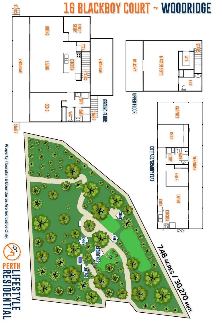 Floorplan of Homely house listing, 16 Blackboy Court, Woodridge WA 6041