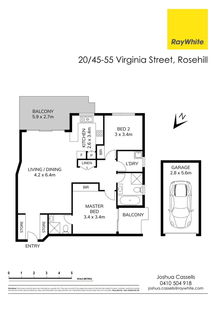 Floorplan of Homely house listing, 20/45-55 Virginia Street, Rosehill NSW 2142