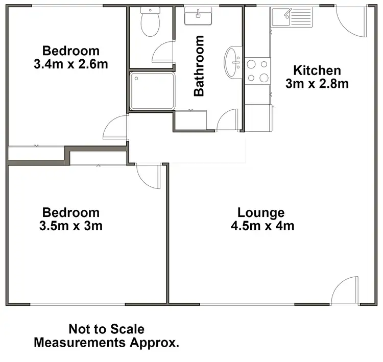 Floorplan of Homely unit listing, 11/10 Mitchell Terrace, Port Augusta West SA 5700