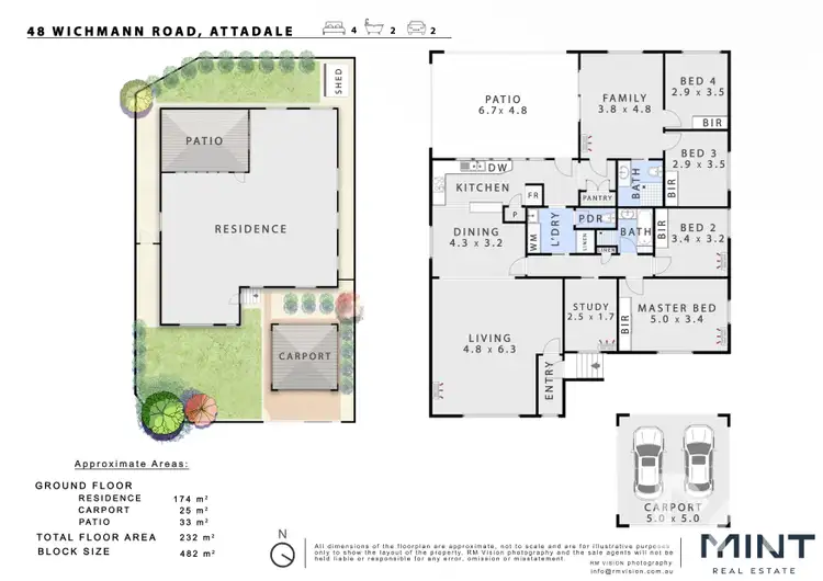 Floorplan of Homely house listing, 48 Wichmann Road, Attadale WA 6156