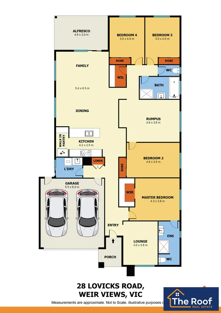 Floorplan of Homely house listing, 28 Lovicks Road, Weir Views VIC 3338