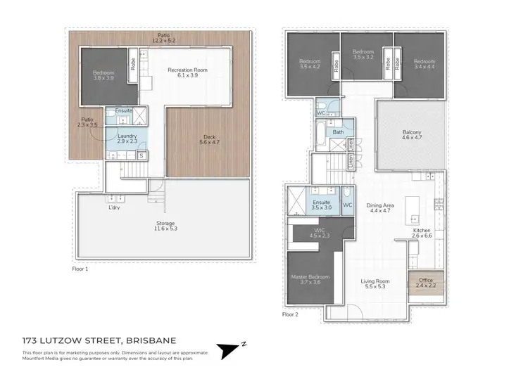 Floorplan of Homely house listing, 173 Lutzow Street, Tarragindi QLD 4121