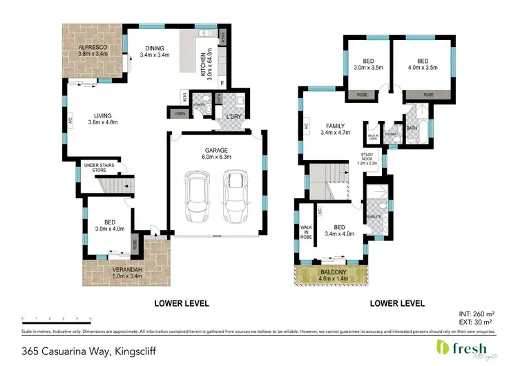 Floorplan of Homely house listing, 365 CASUARINA WAY, Kingscliff NSW 2487