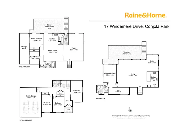 Floorplan of Homely house listing, 17 Windemere Drive, Conjola Park NSW 2539