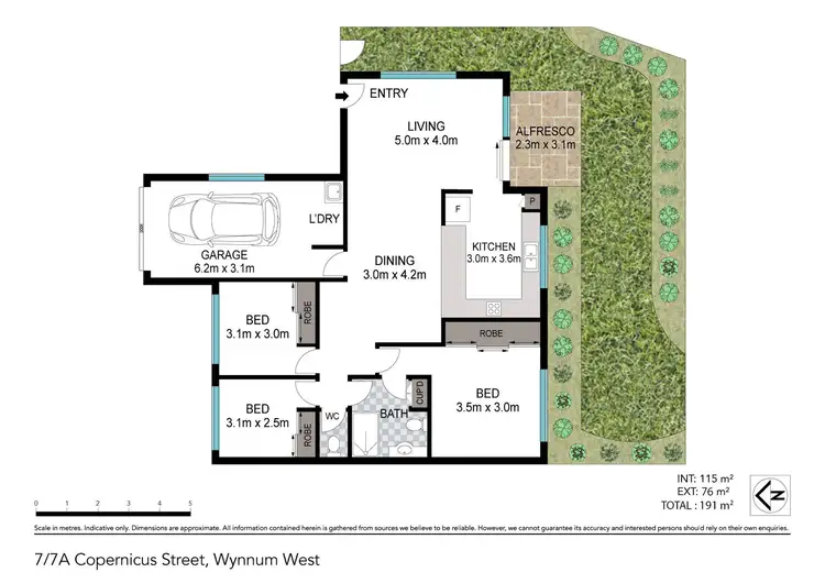 Floorplan of Homely house listing, 7/7A Copernicus Street, Wynnum West QLD 4178