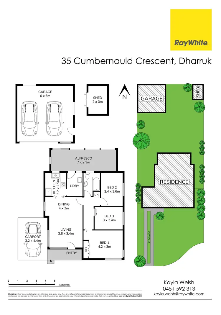 Floorplan of Homely house listing, 35 Cumbernauld Crescent, Dharruk NSW 2770