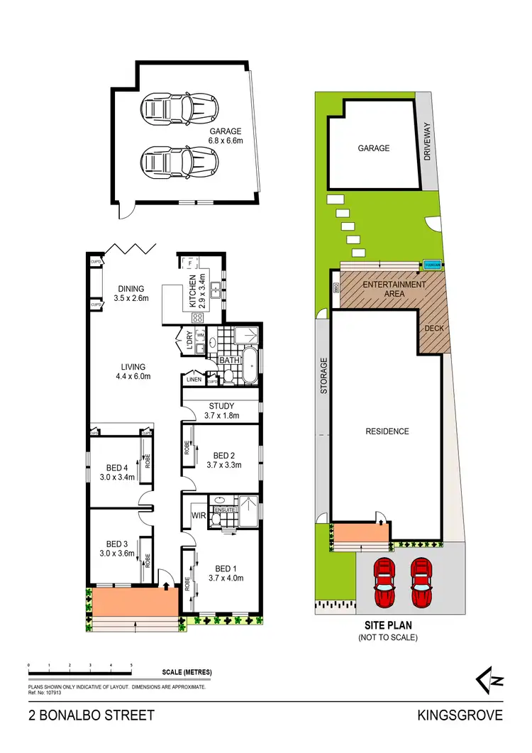 Floorplan of Homely house listing, 2 Bonalbo Street, Kingsgrove NSW 2208