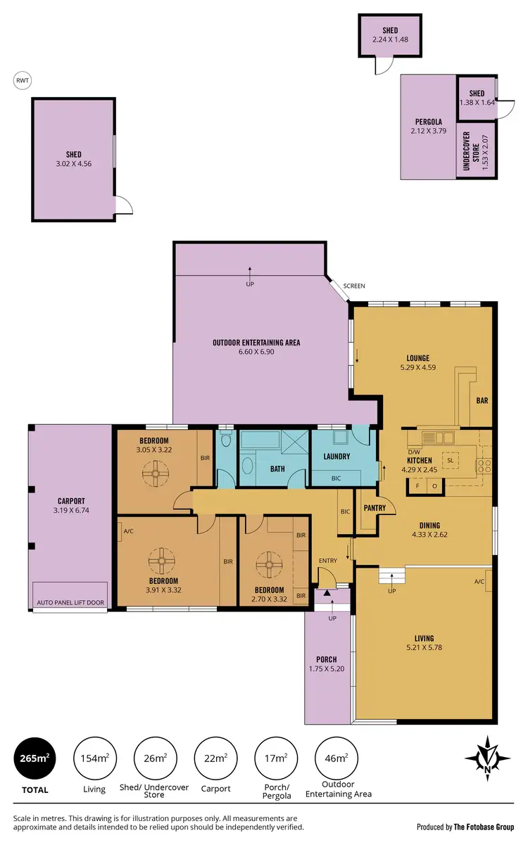 Floorplan of Homely house listing, 30 Greenwillow Crescent, Happy Valley SA 5159