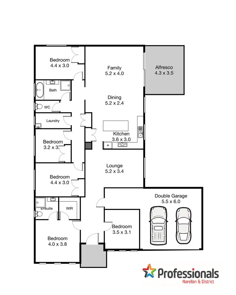 Floorplan of Homely house listing, 329 South Circuit, Oran Park NSW 2570