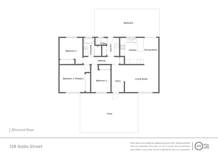 Floorplan of Homely house listing, 128 Addis Street, West Lamington WA 6430