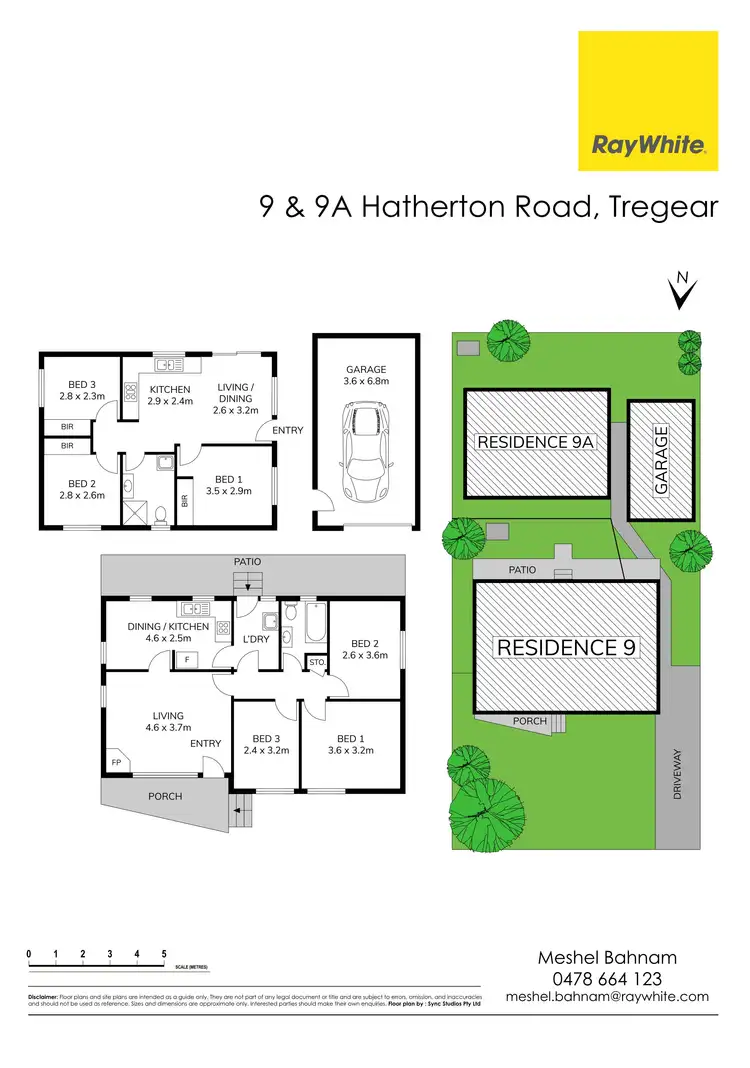 Floorplan of Homely house listing, 9 & 9A Hatherton Road, Tregear NSW 2770
