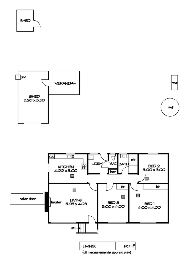Floorplan of Homely house listing, 472 Grand Junction Road, Northfield SA 5085