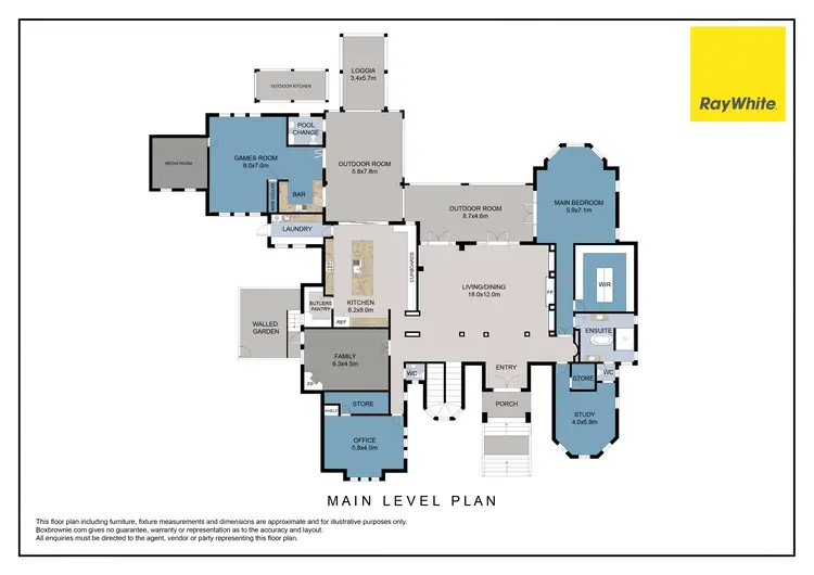 Floorplan of Homely house listing, 33 Wilga Drive, Bunya QLD 4055