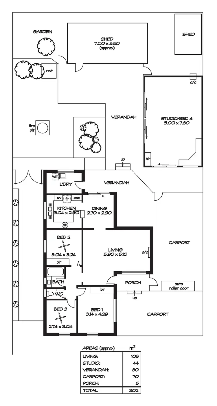 Floorplan of Homely other listing, 125 Peachey Road, Davoren Park SA 5113