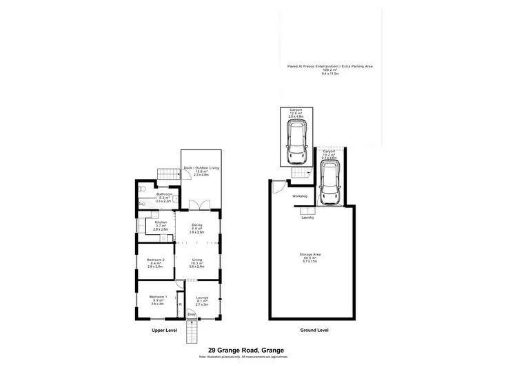 Floorplan of Homely house listing, 29 Grange Road, Grange QLD 4051
