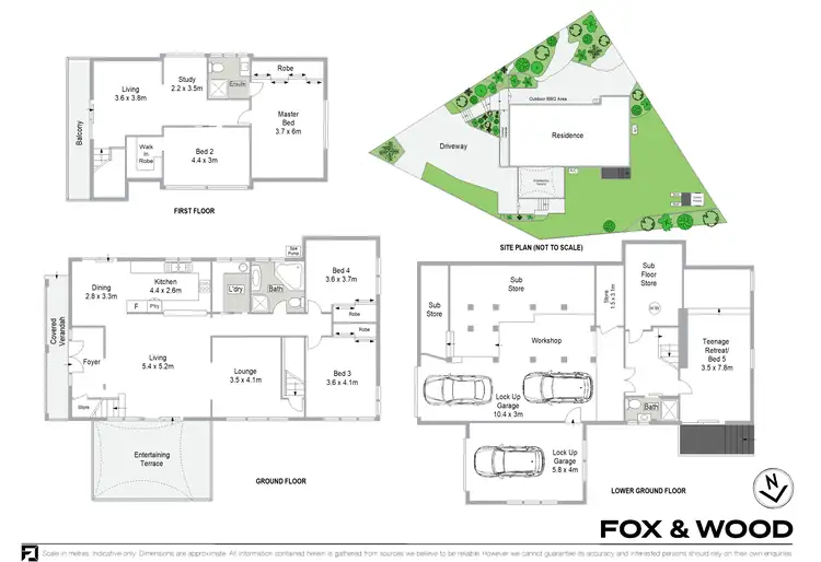 Floorplan of Homely house listing, 216 Oyster Bay Road, Jannali NSW 2226